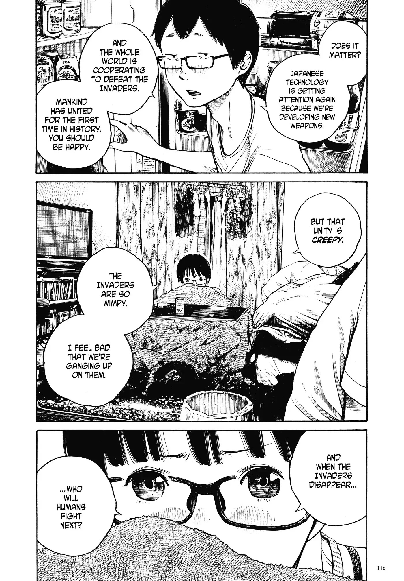 Dead Dead Demon's Dededededestruction chapter 5 page 12