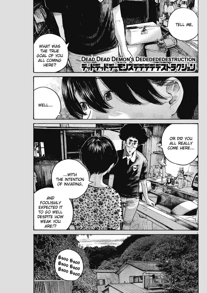 Dead Dead Demon's Dededededestruction chapter 54 page 1