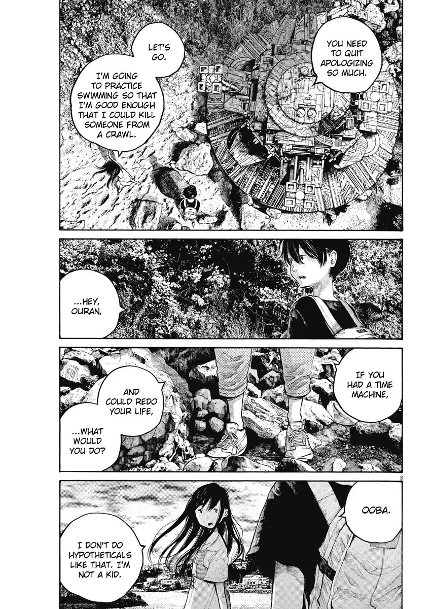 Dead Dead Demon's Dededededestruction chapter 55 page 8