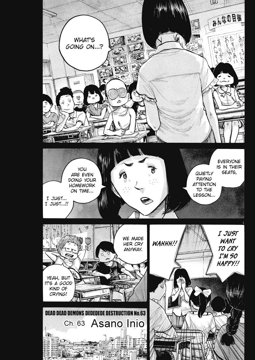 Dead Dead Demon's Dededededestruction chapter 63 page 1