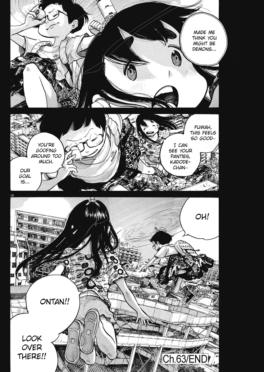 Dead Dead Demon's Dededededestruction chapter 63 page 17