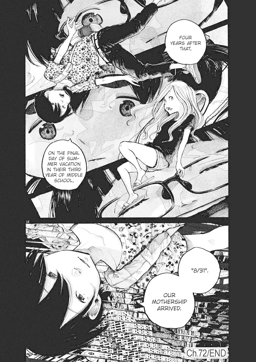 Dead Dead Demon's Dededededestruction chapter 72 page 17