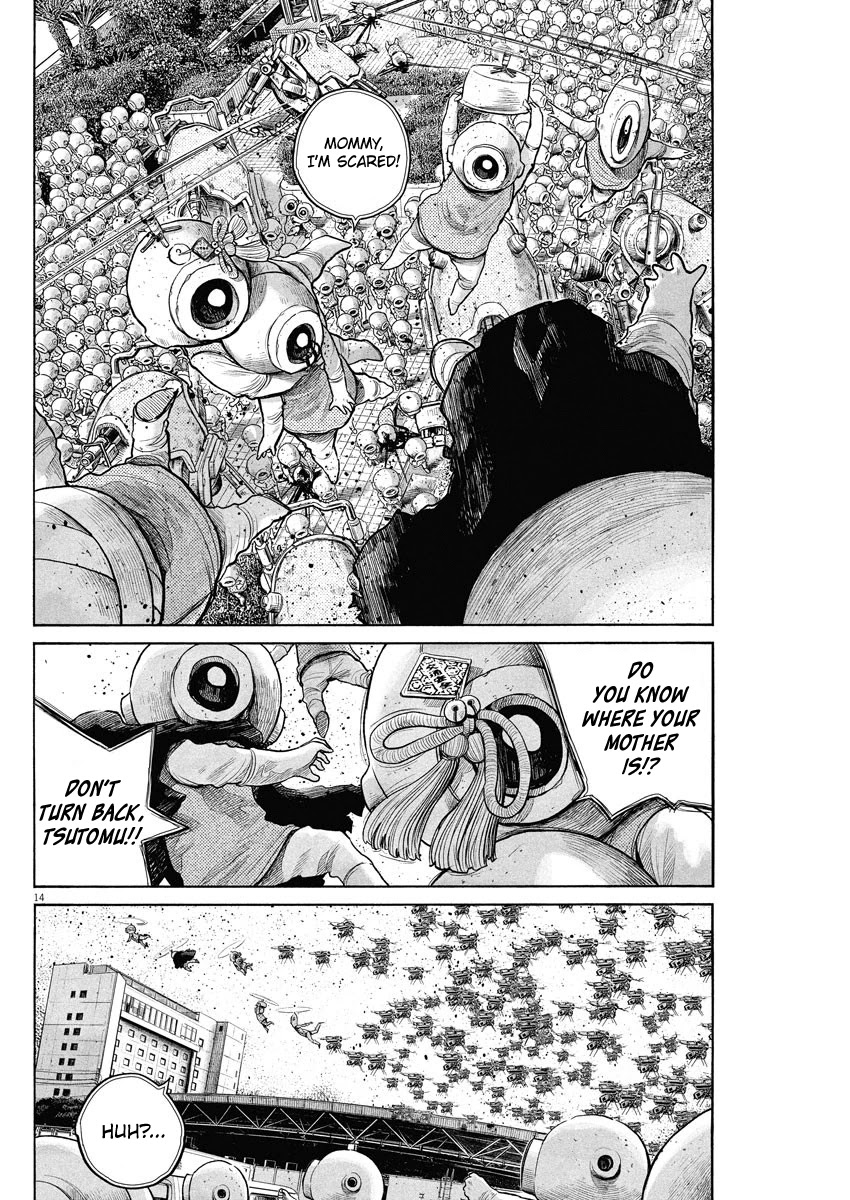 Dead Dead Demon's Dededededestruction chapter 79 page 14