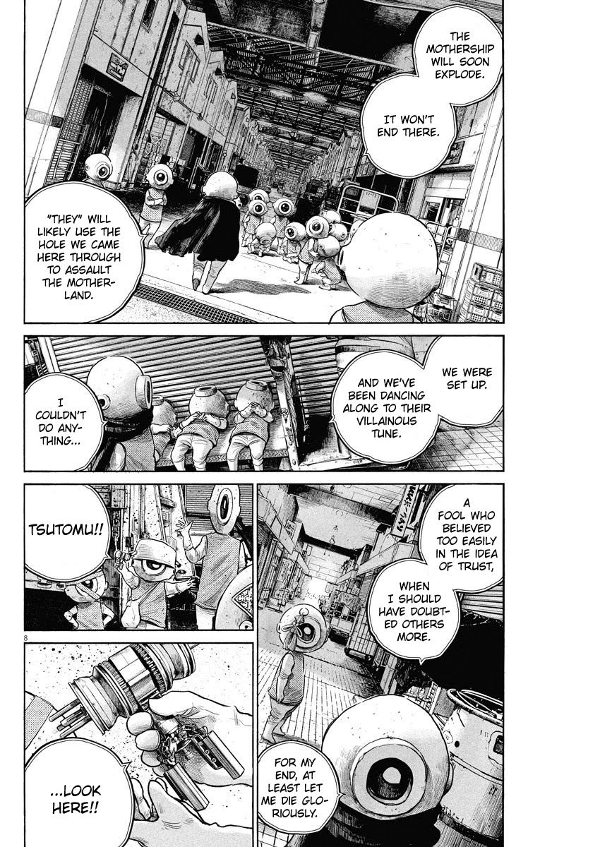 Dead Dead Demon's Dededededestruction chapter 79 page 8