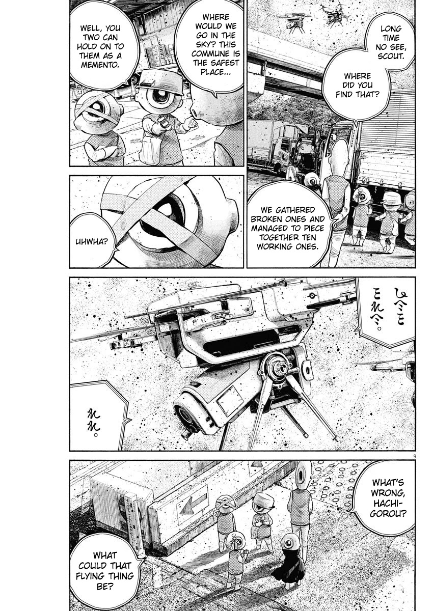 Dead Dead Demon's Dededededestruction chapter 79 page 9