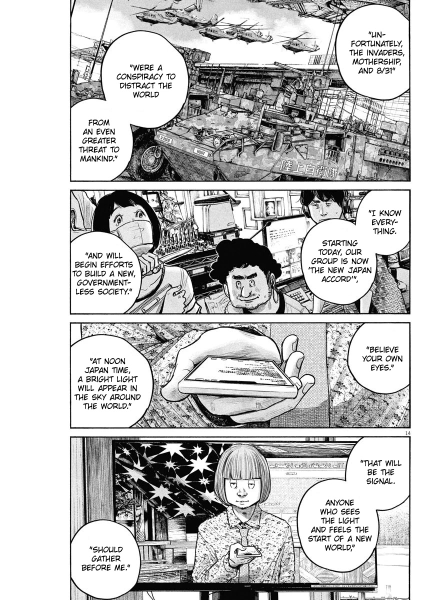 Dead Dead Demon's Dededededestruction chapter 82 page 14