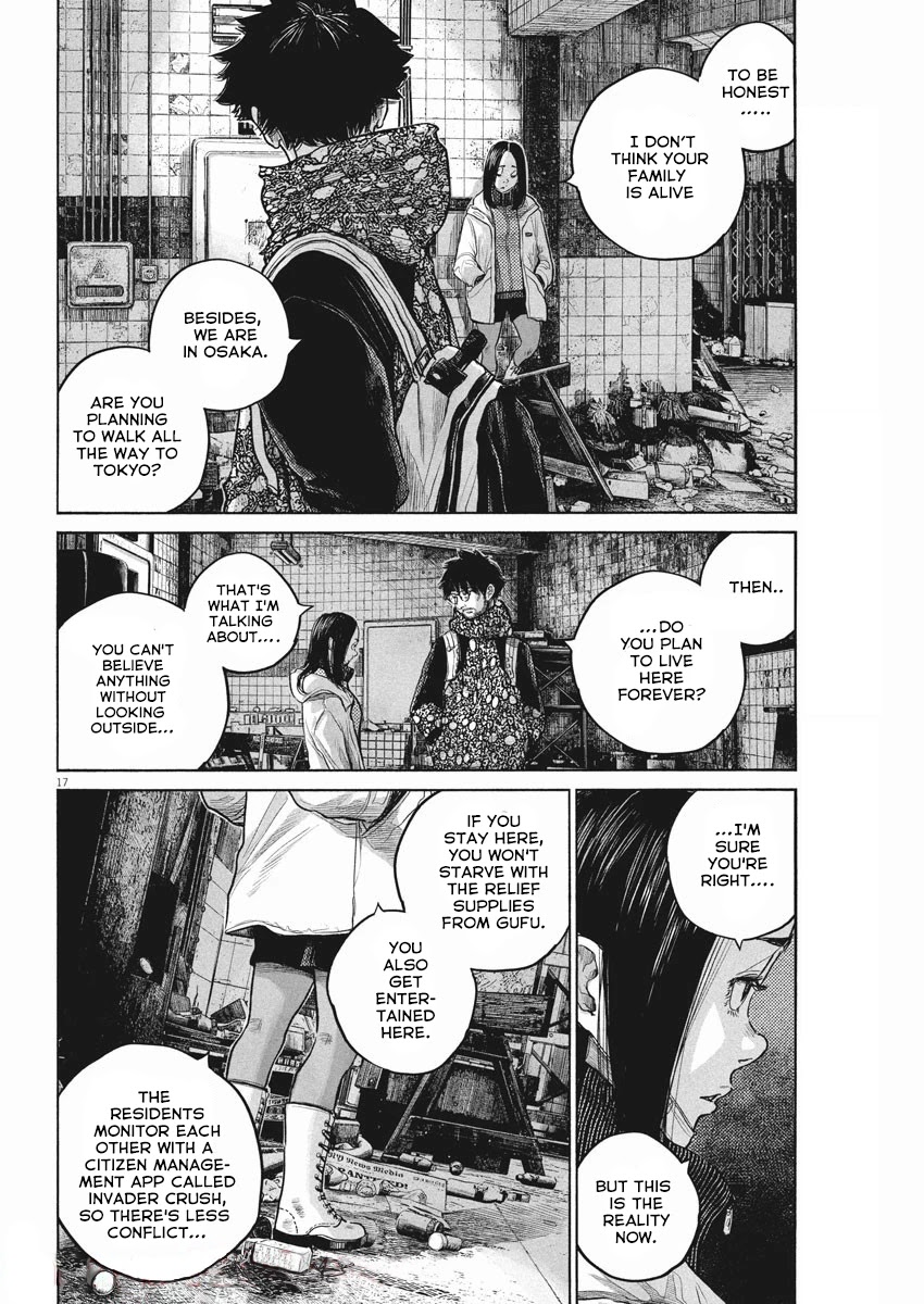 Dead Dead Demon's Dededededestruction chapter 91 page 17