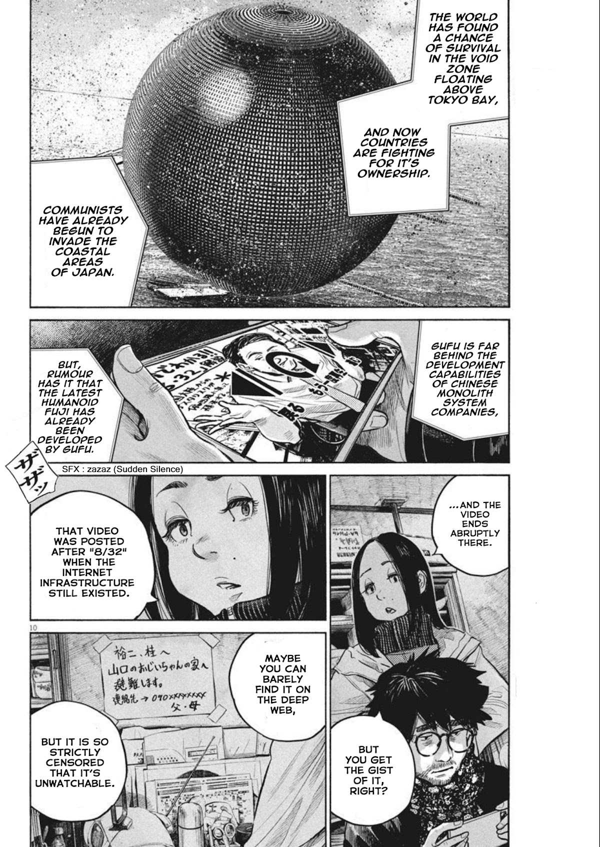 Dead Dead Demon's Dededededestruction chapter 92 page 10