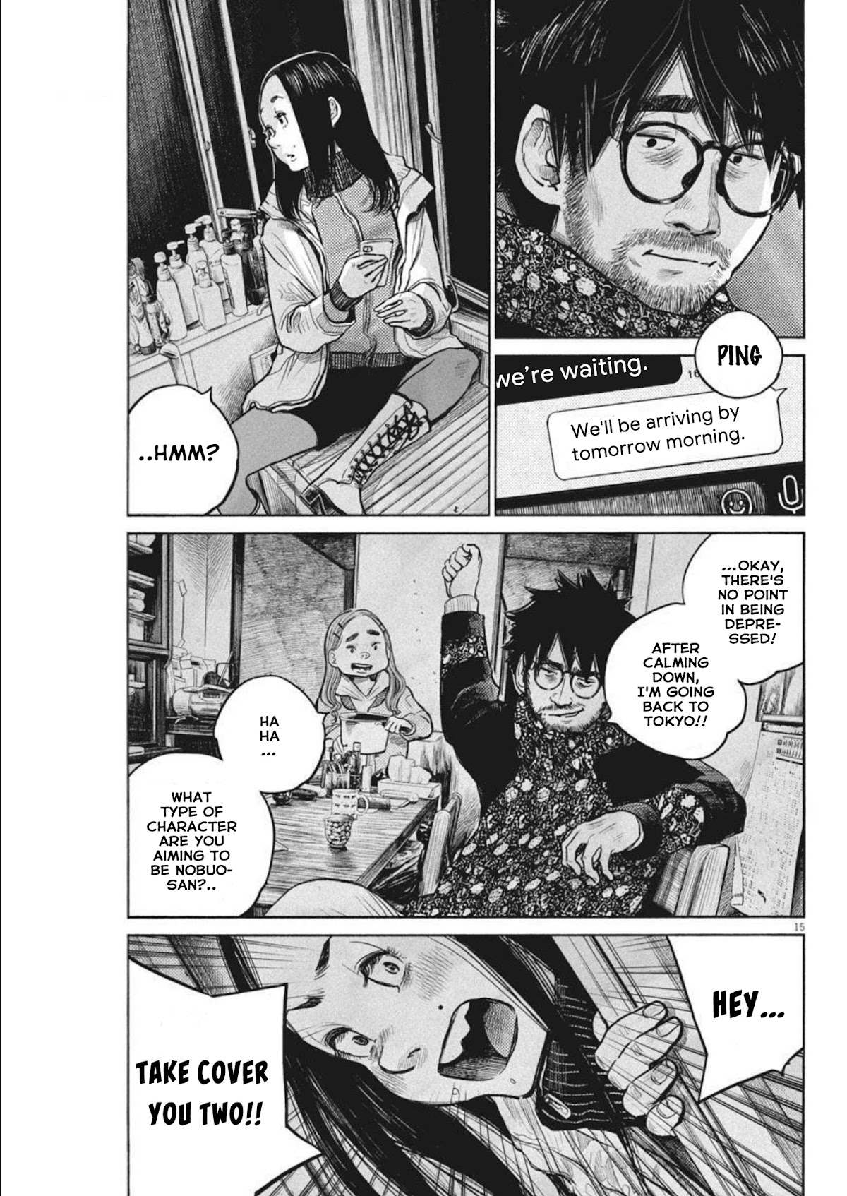 Dead Dead Demon's Dededededestruction chapter 92 page 15