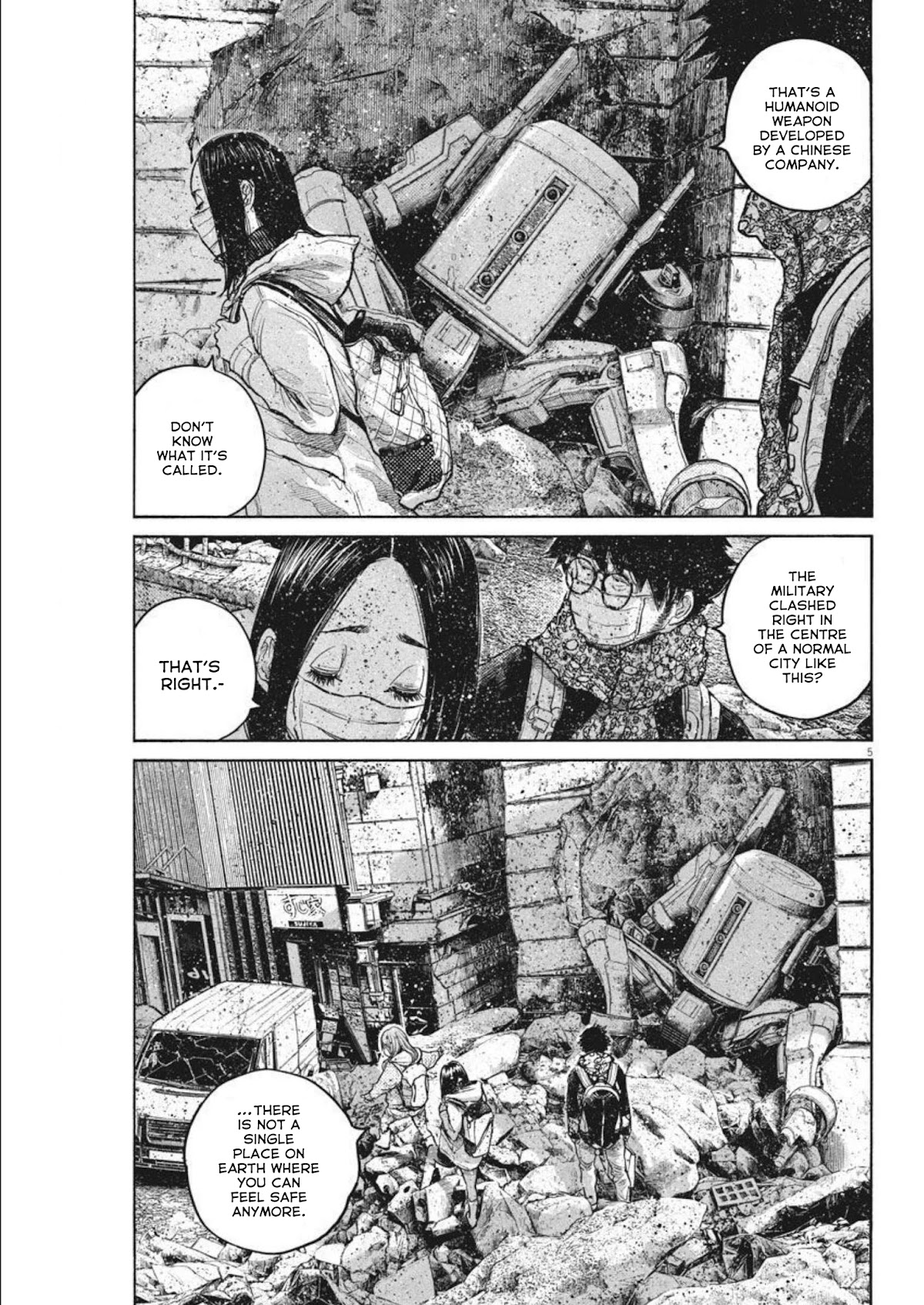 Dead Dead Demon's Dededededestruction chapter 92 page 5