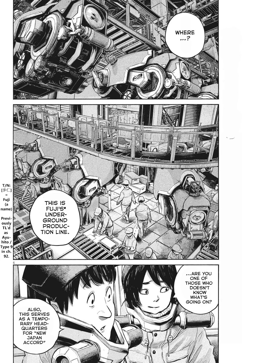 Dead Dead Demon's Dededededestruction chapter 94 page 6