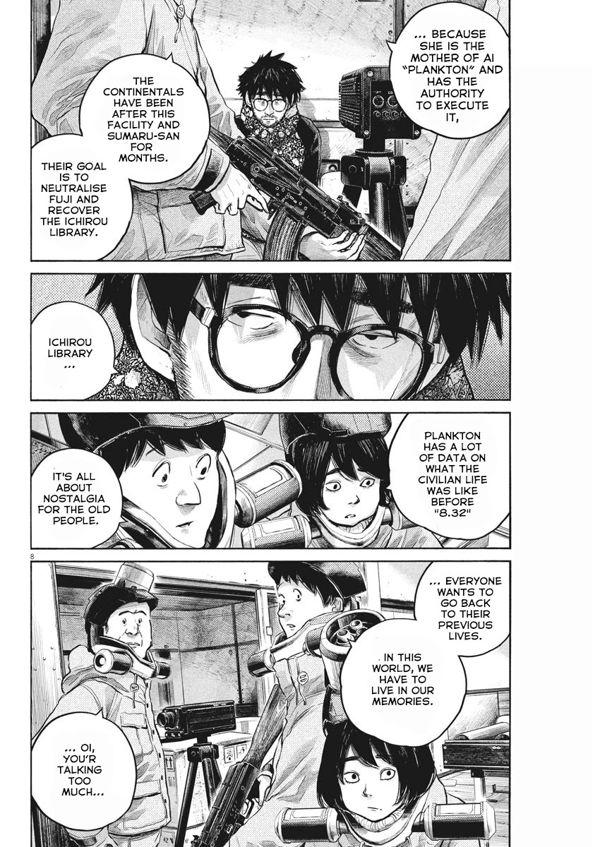 Dead Dead Demon's Dededededestruction chapter 94 page 8