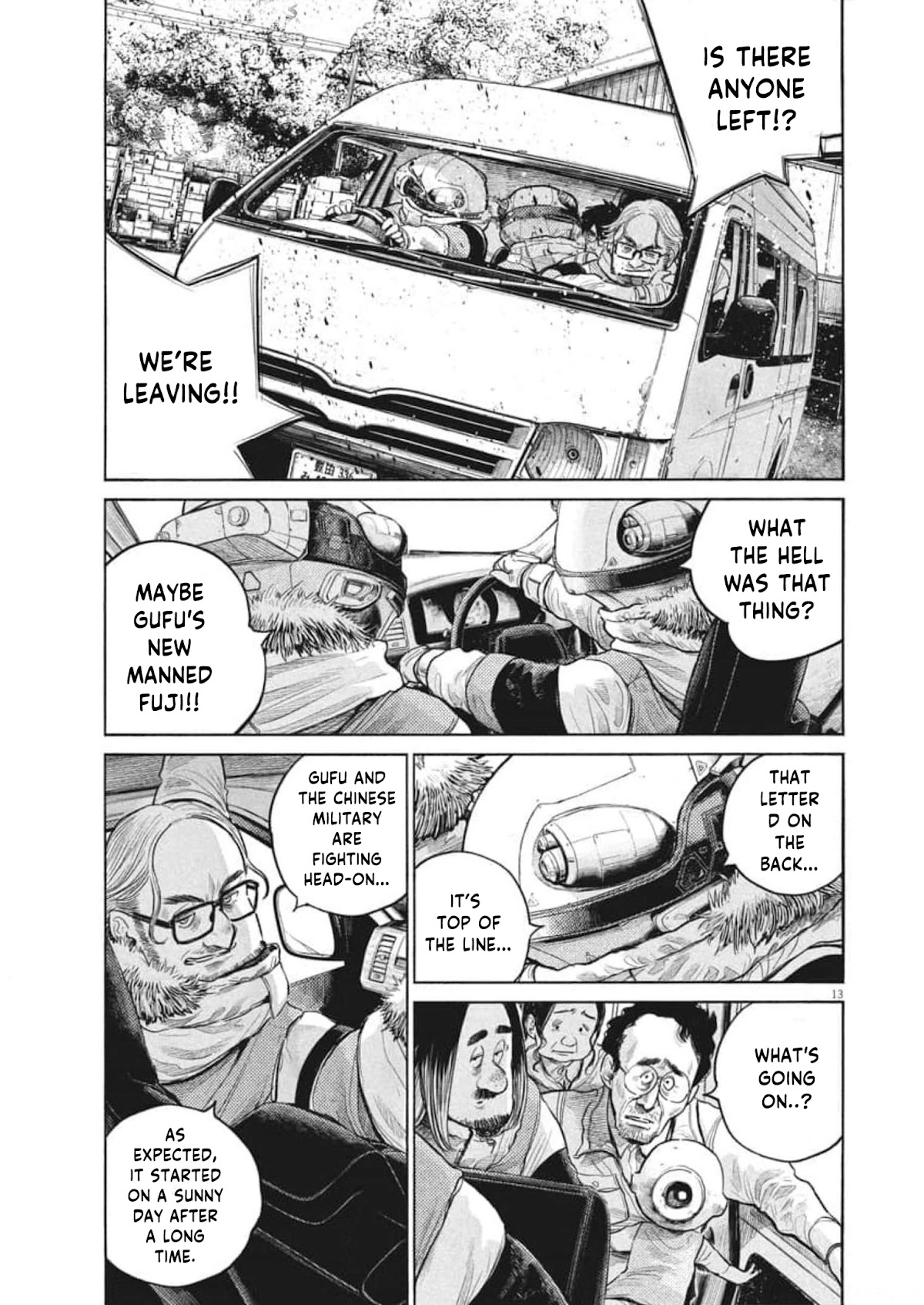 Dead Dead Demon's Dededededestruction chapter 95 page 13