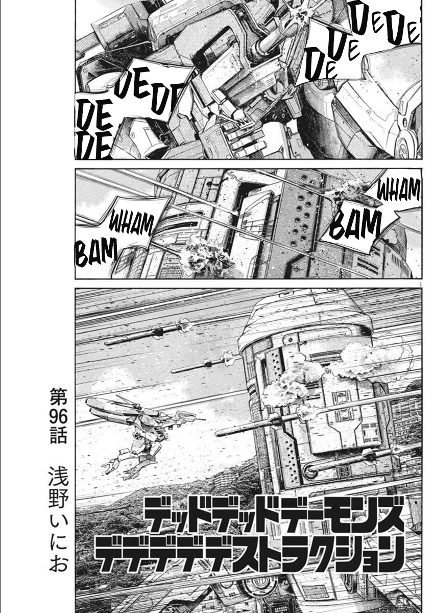 Dead Dead Demon's Dededededestruction chapter 96 page 1