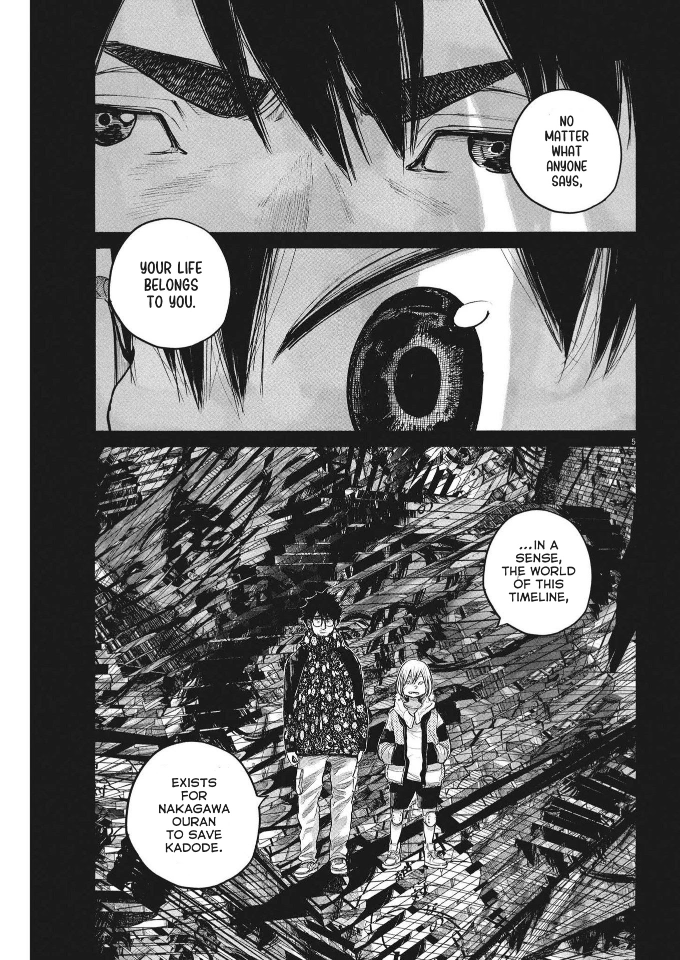 Dead Dead Demon's Dededededestruction chapter 97 page 5