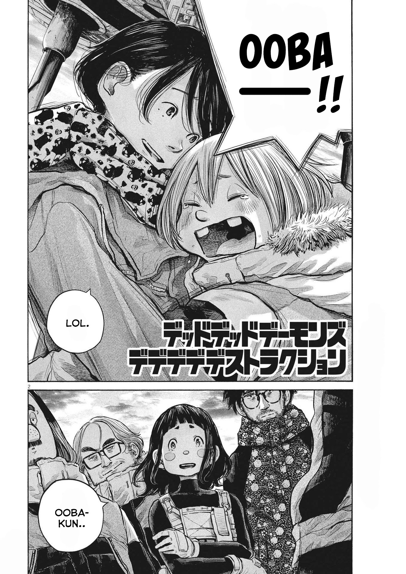 Dead Dead Demon's Dededededestruction chapter 98 page 2