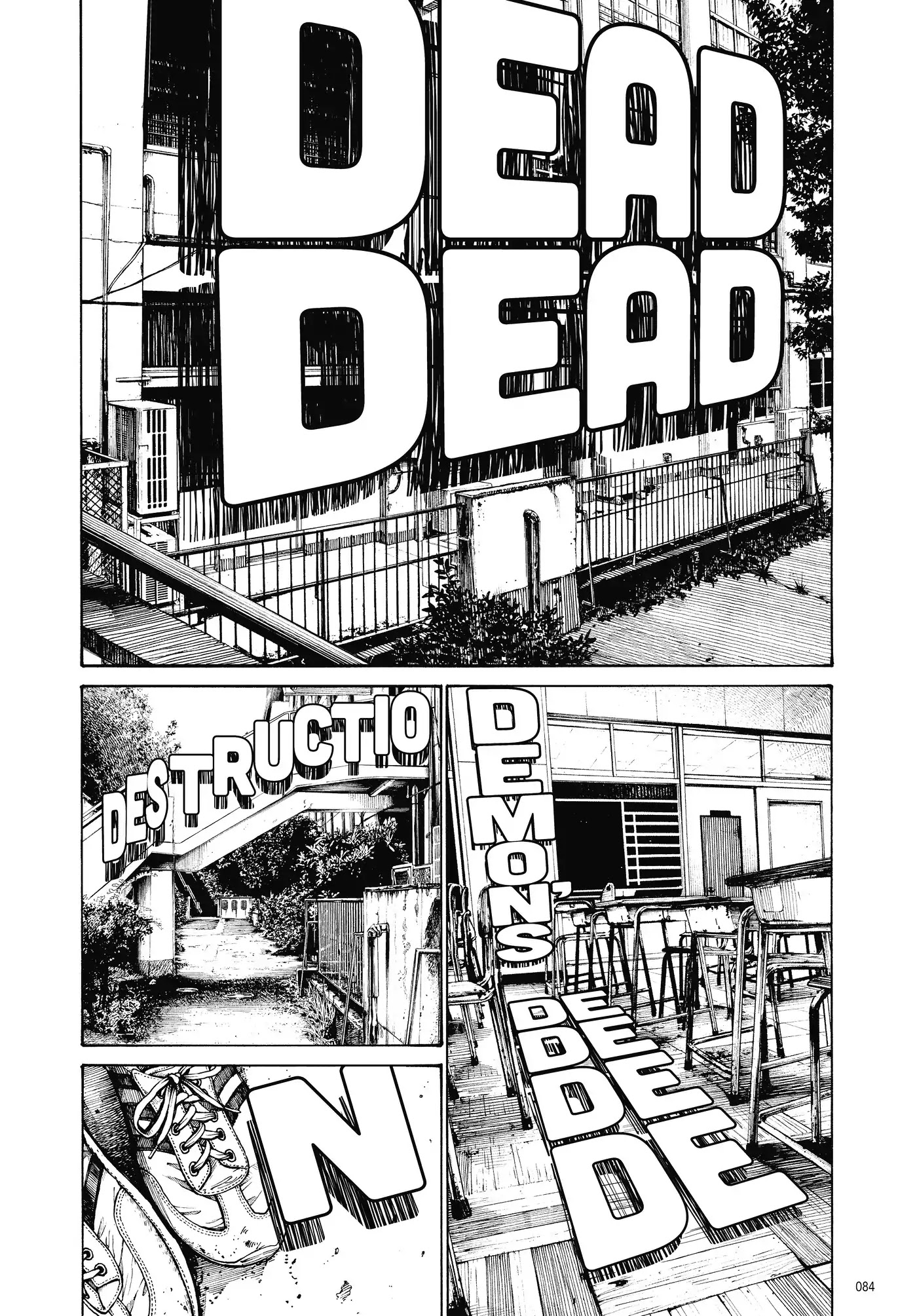Dead Dead Demon's Dededededestruction chapter 13 page 4