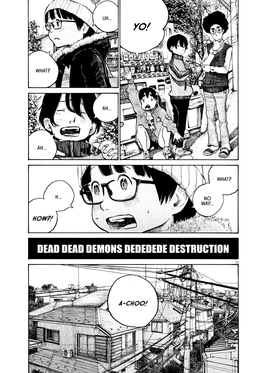 Dead Dead Demon's Dededededestruction chapter 33 page 21