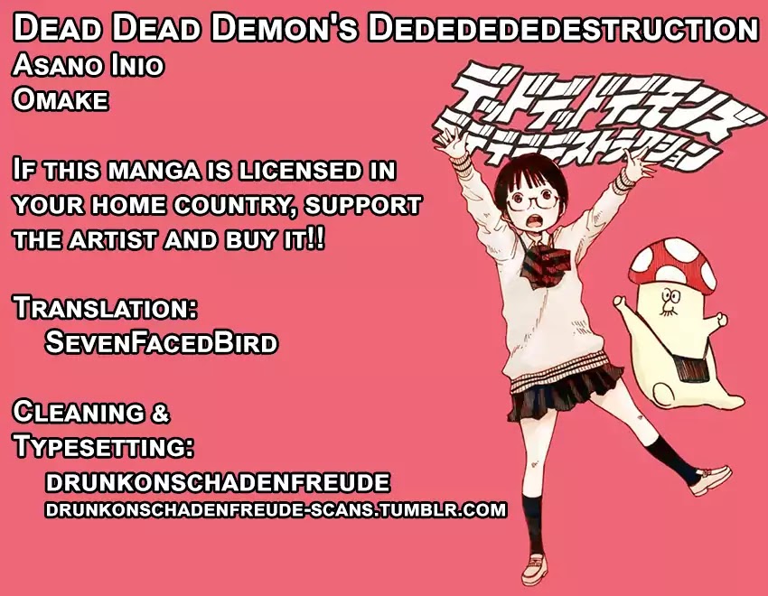 Dead Dead Demon's Dededededestruction chapter 56.1 page 10
