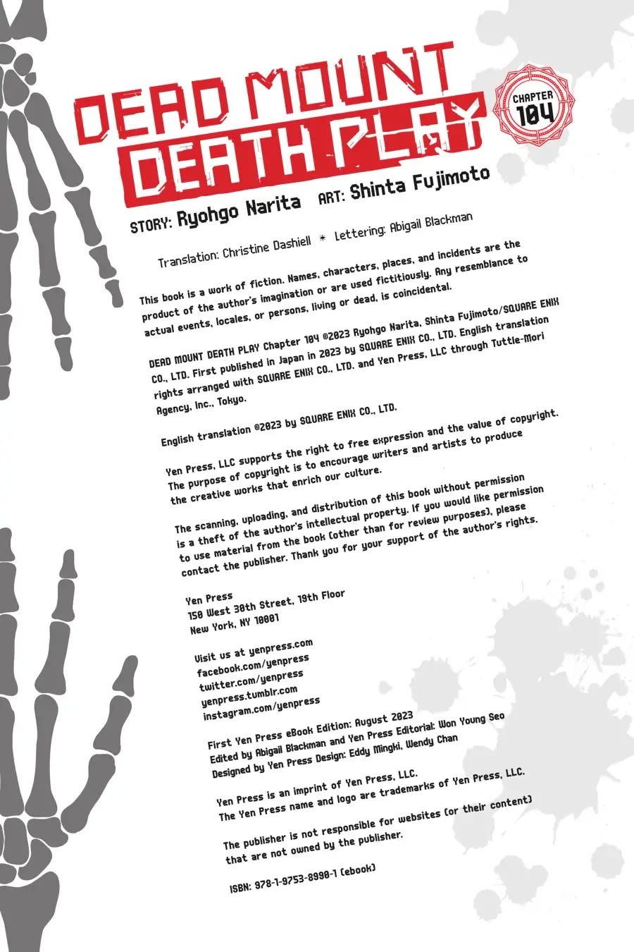 Dead Mount Death Play chapter 104 page 20