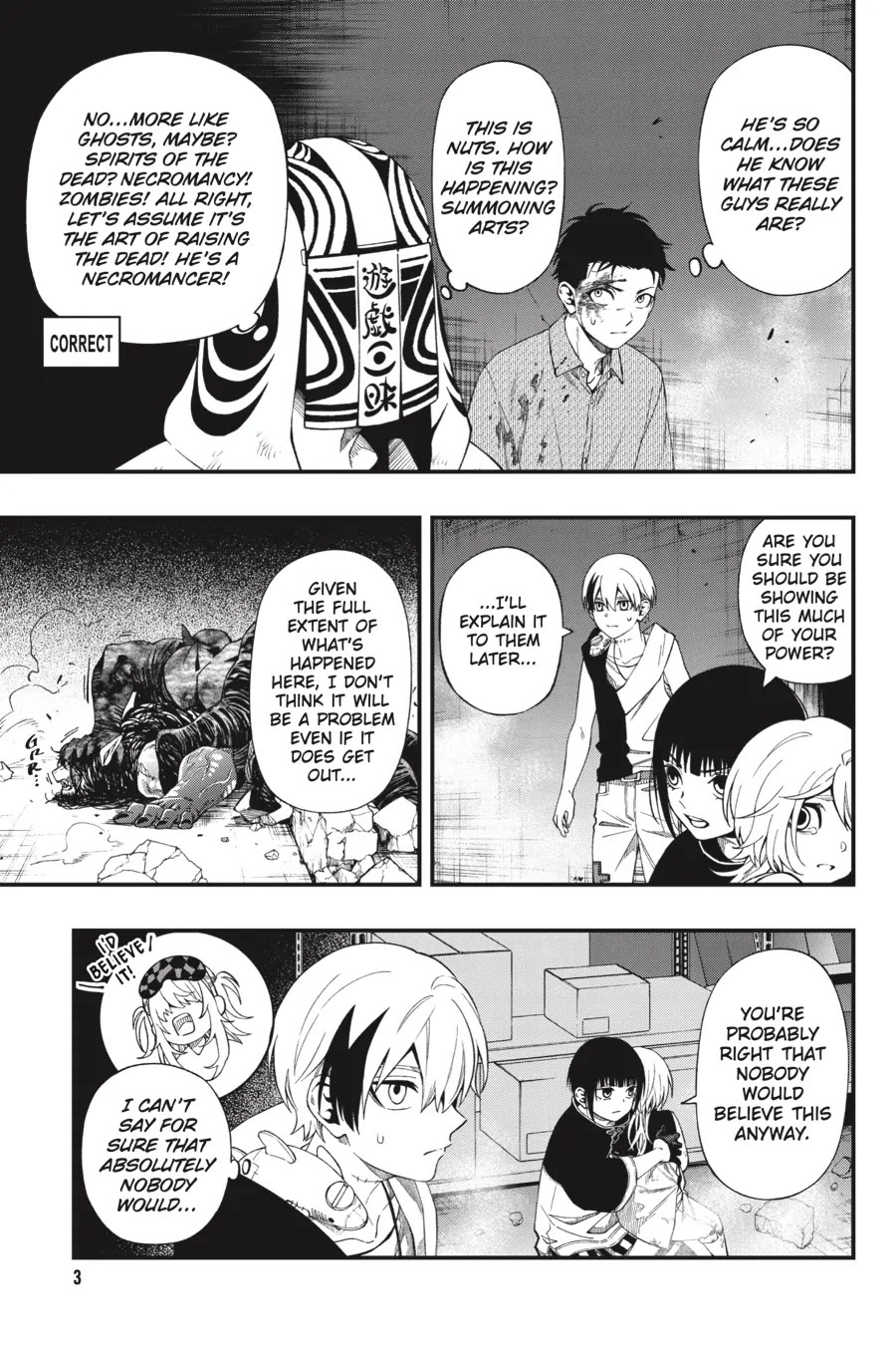 Dead Mount Death Play chapter 111 page 4