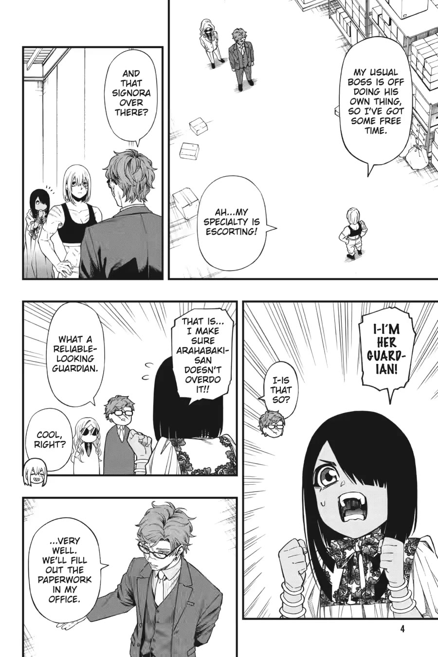 Dead Mount Death Play chapter 128 page 4