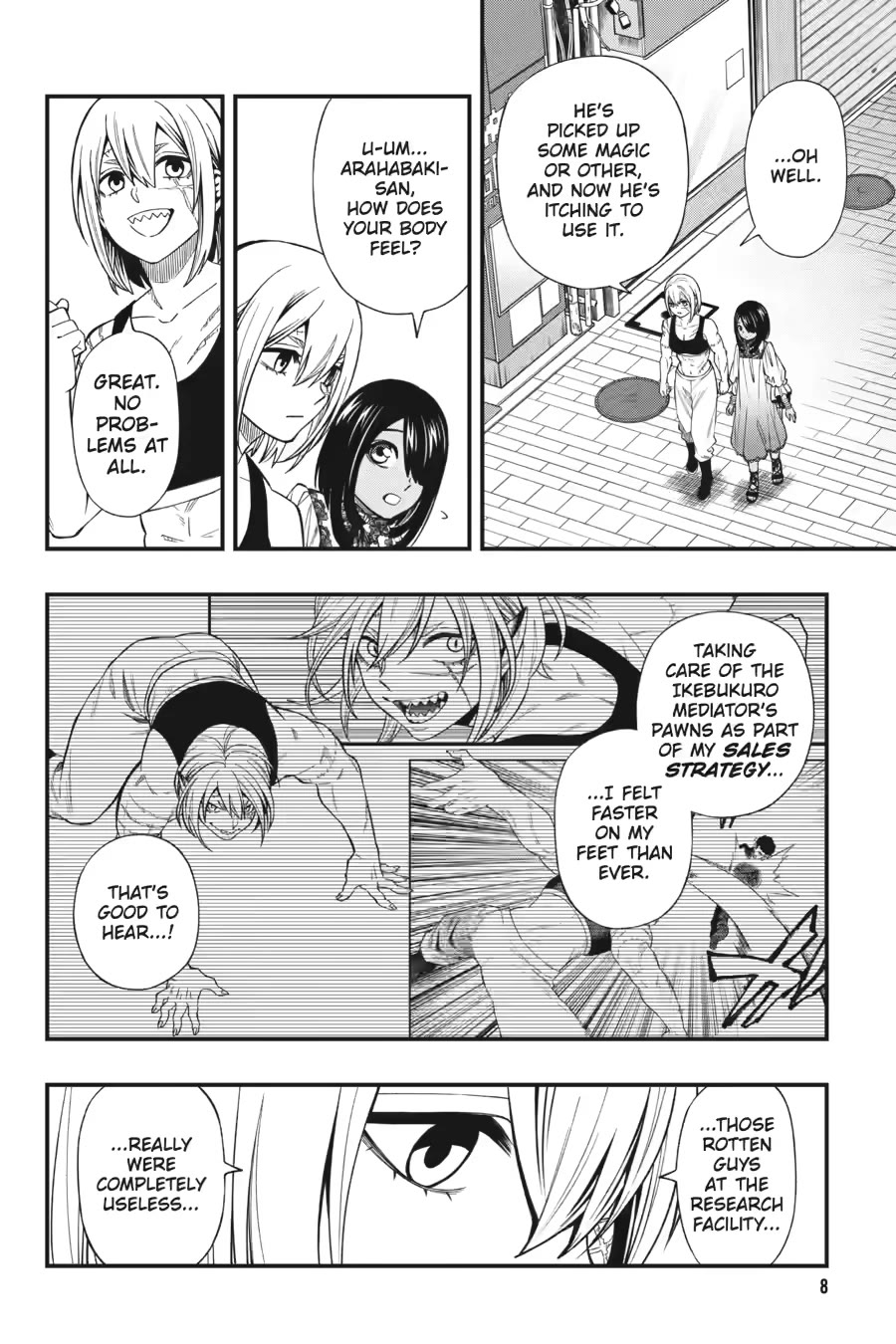 Dead Mount Death Play chapter 129 page 8