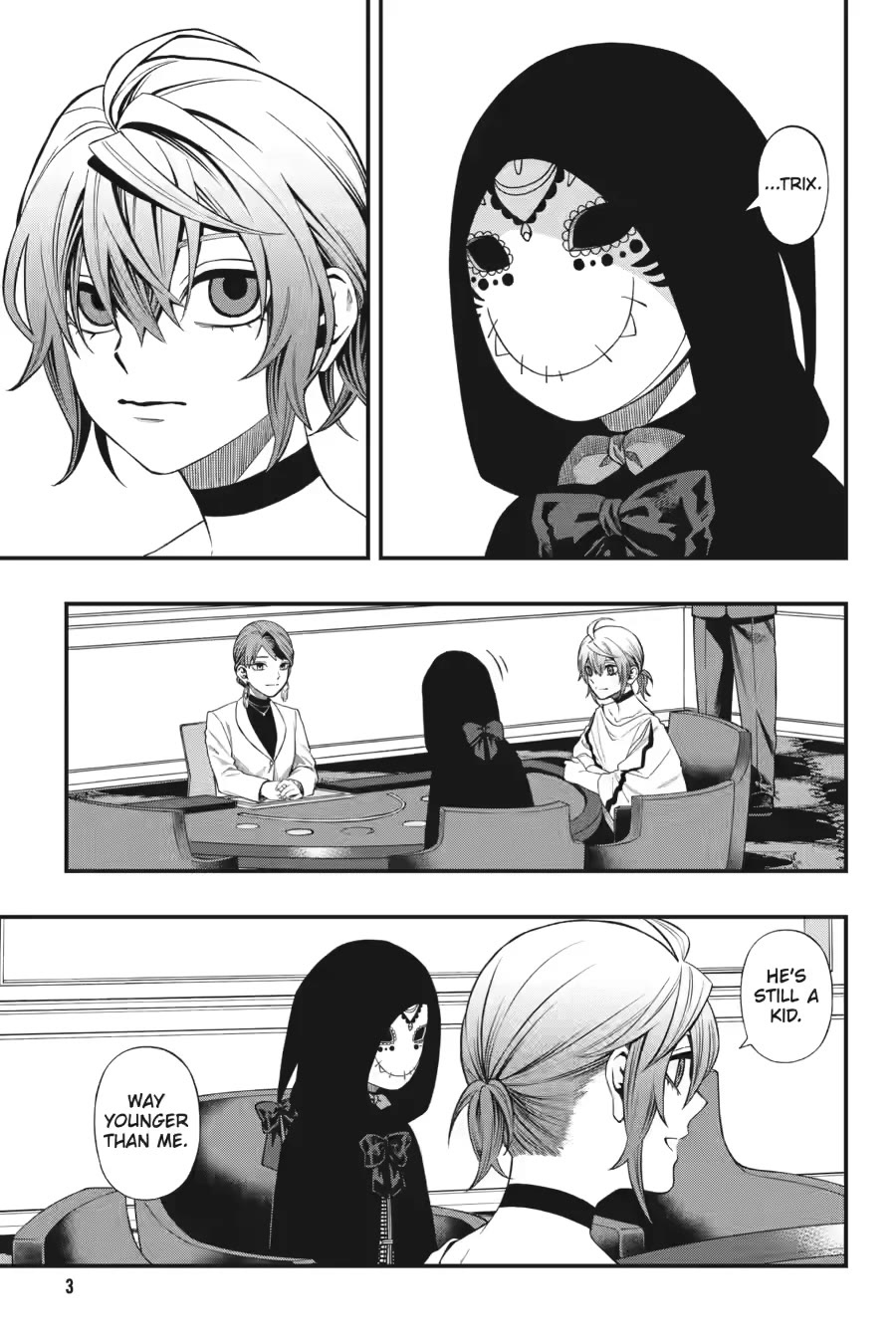 Dead Mount Death Play chapter 130 page 3