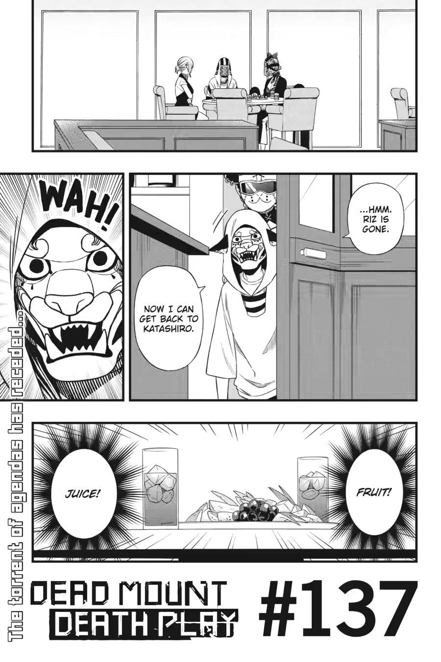 Dead Mount Death Play chapter 137 page 1