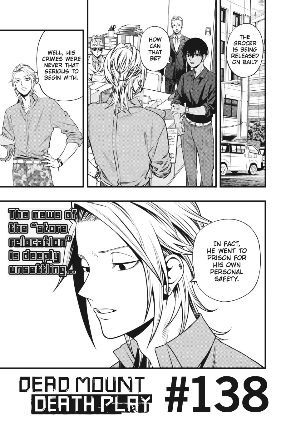 Dead Mount Death Play chapter 138 page 1