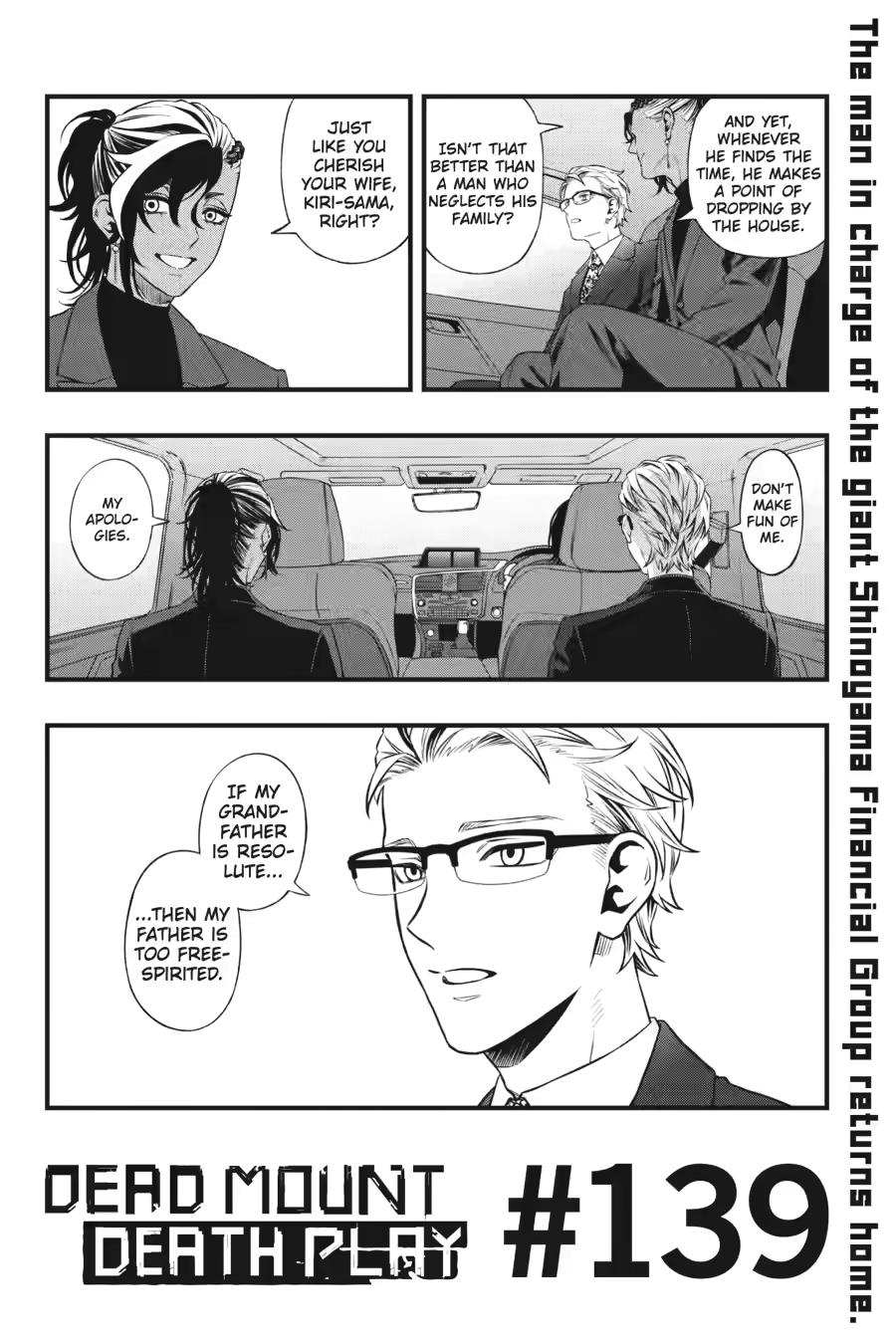 Dead Mount Death Play chapter 139 page 2