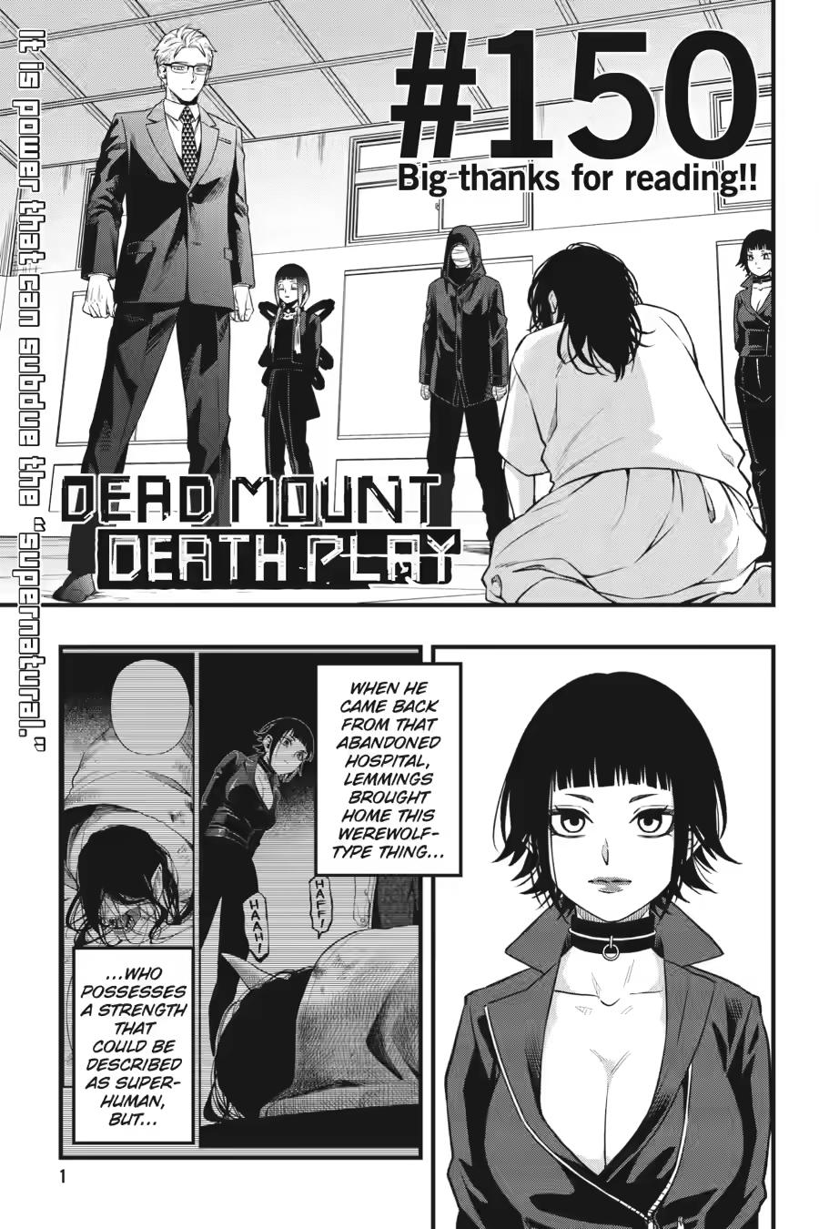 Dead Mount Death Play chapter 150 page 1