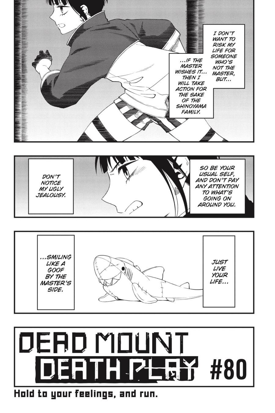 Dead Mount Death Play chapter 80 page 3