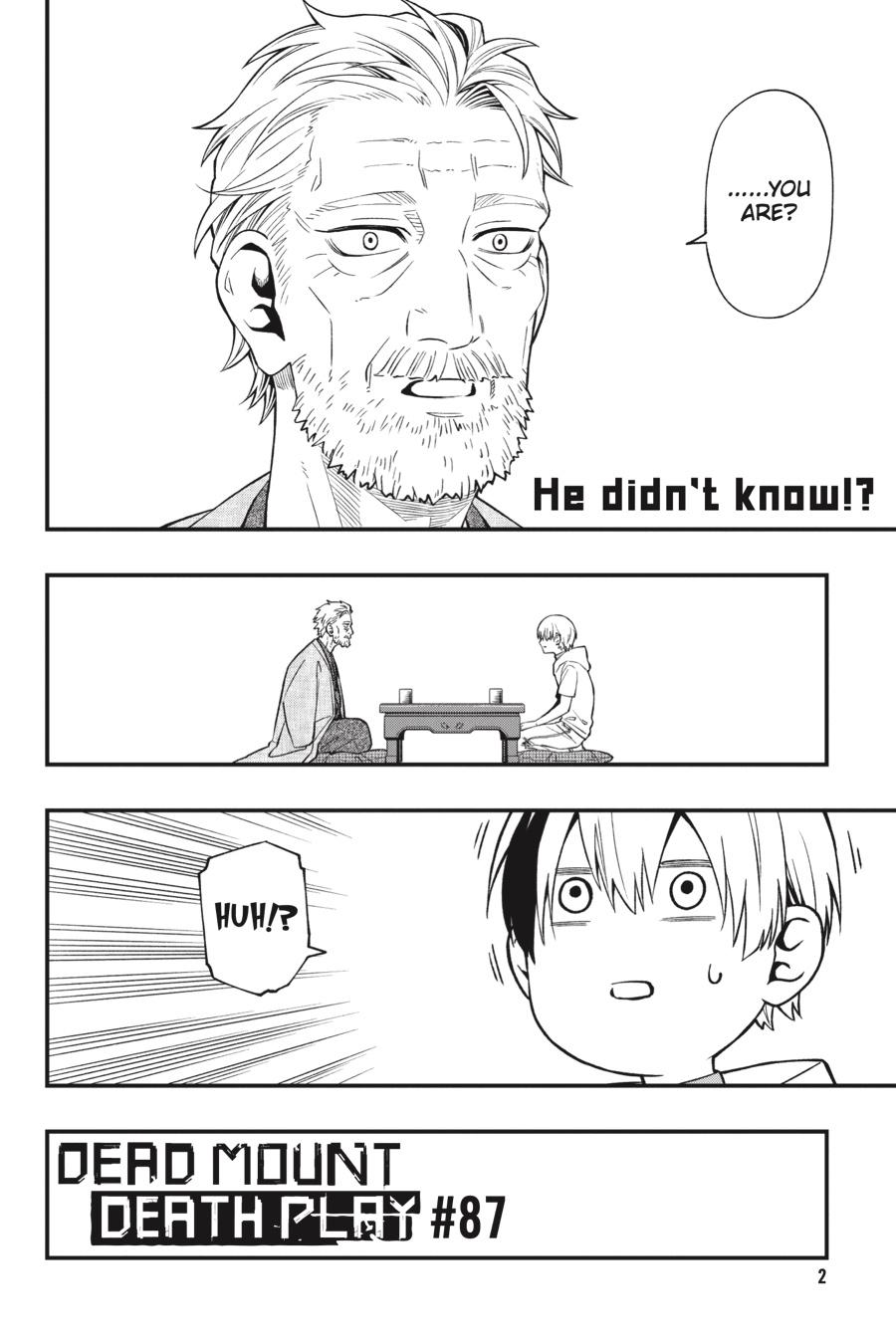 Dead Mount Death Play chapter 87 page 3