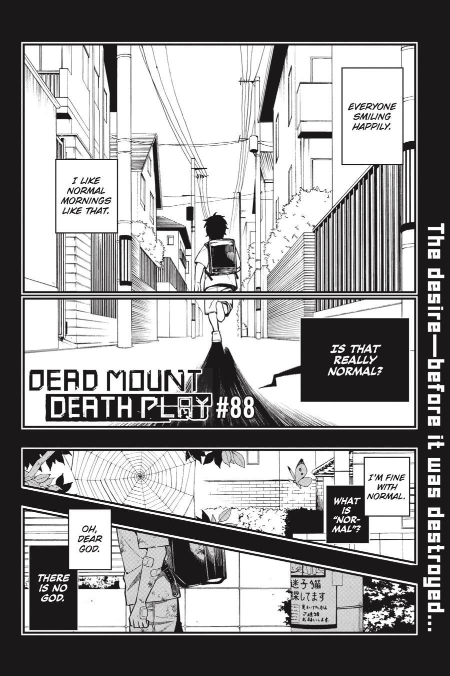 Dead Mount Death Play chapter 88 page 3