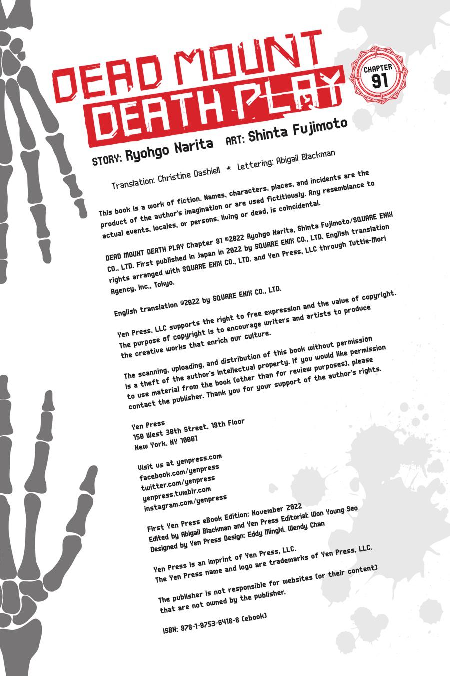 Dead Mount Death Play chapter 91 page 14