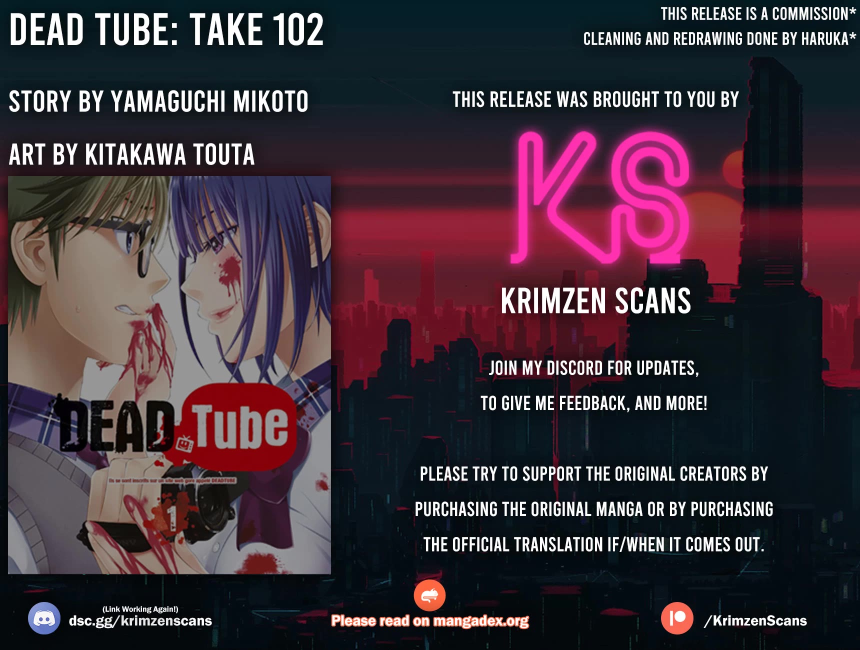 Dead Tube chapter 102 page 1