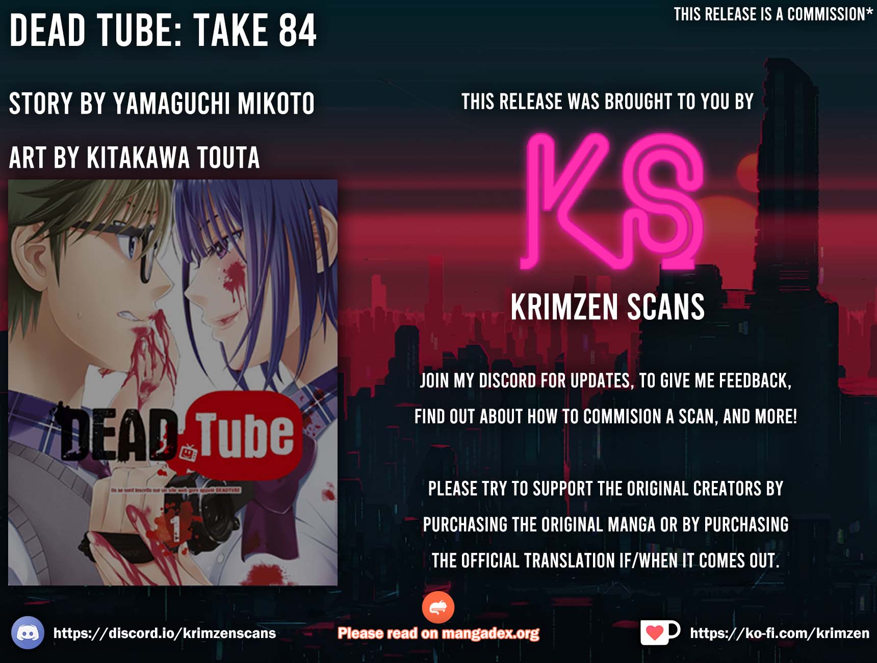 Dead Tube chapter 84 page 1