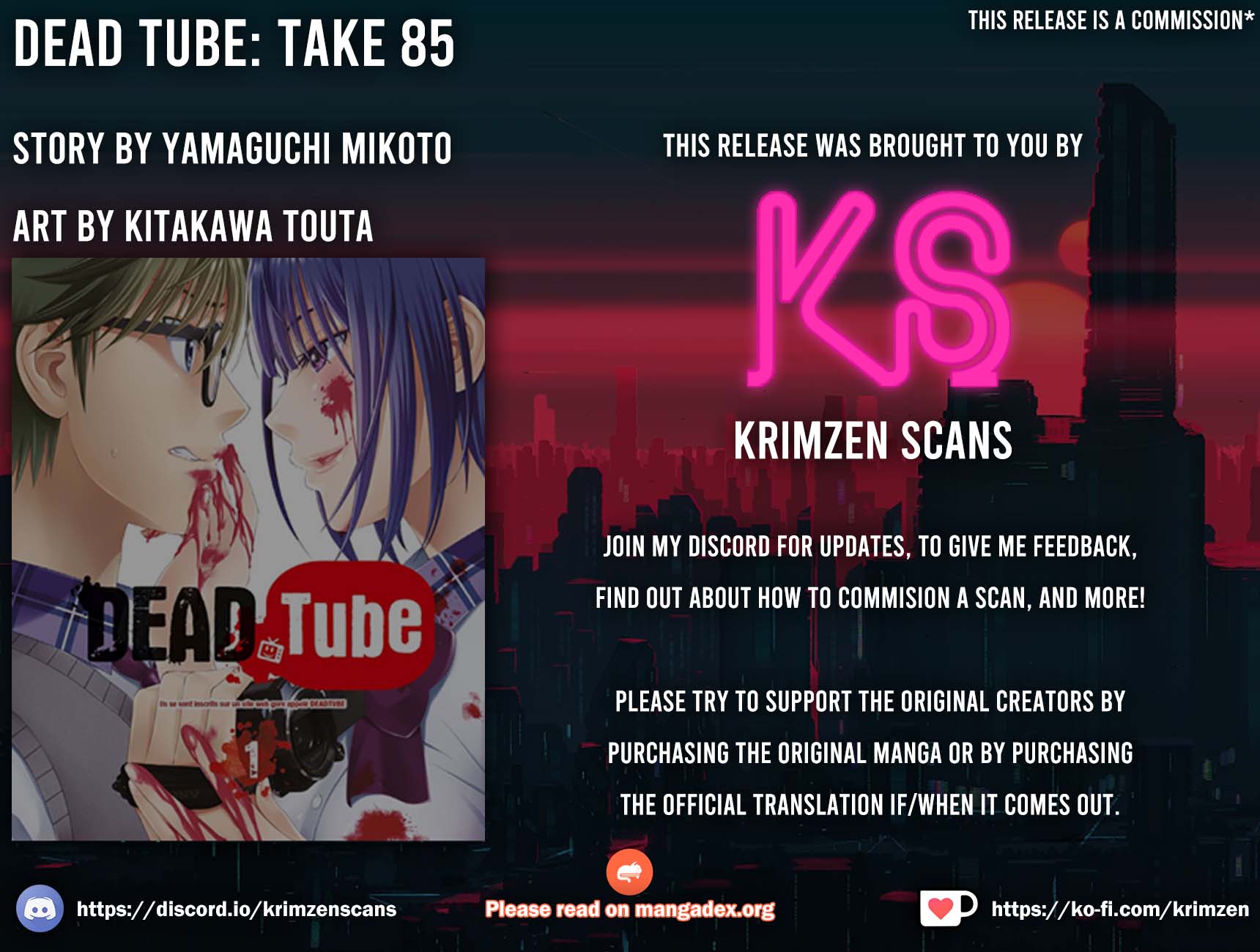 Dead Tube chapter 85 page 1