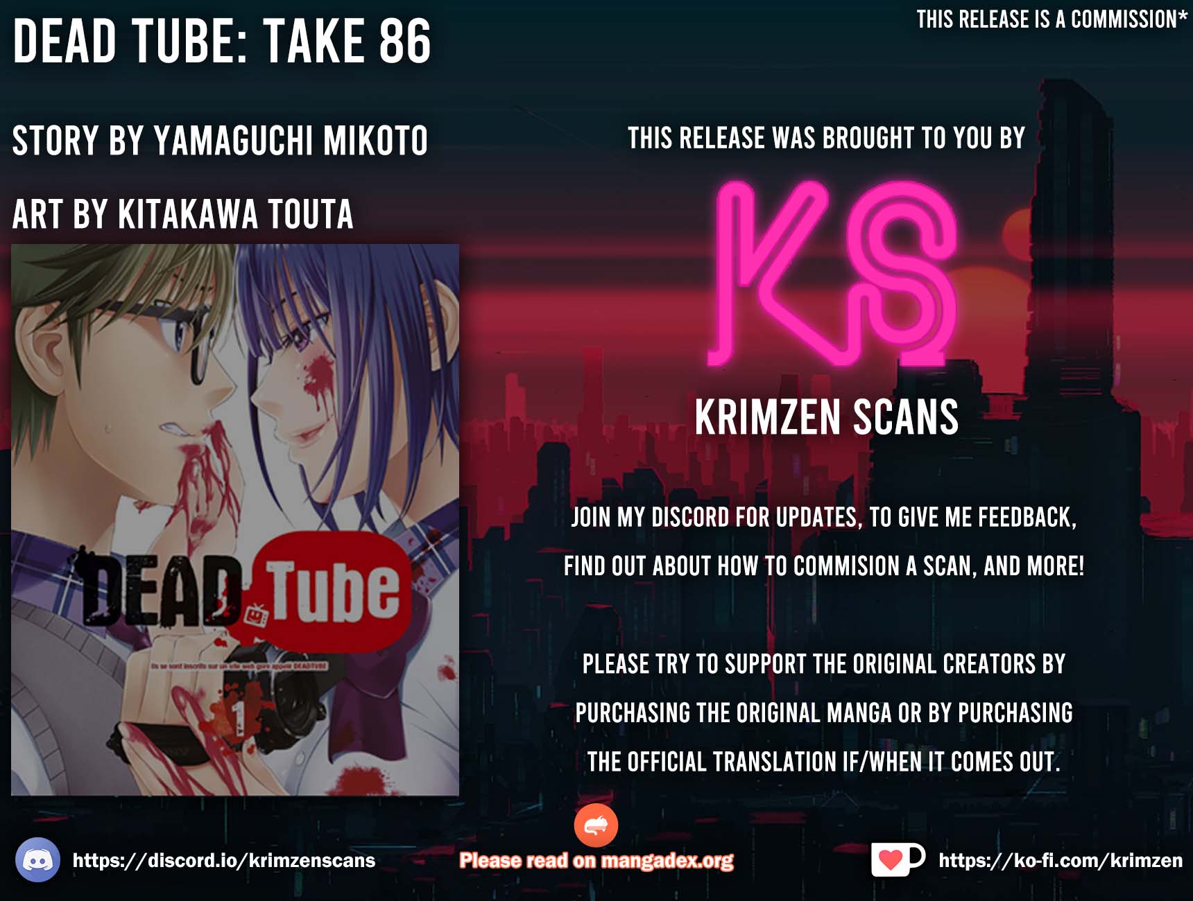 Dead Tube chapter 86 page 1