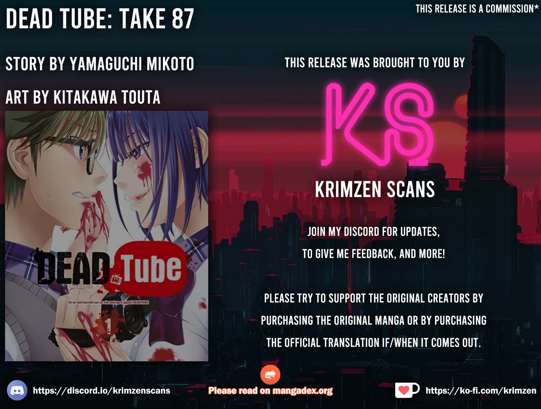 Dead Tube chapter 87 page 1