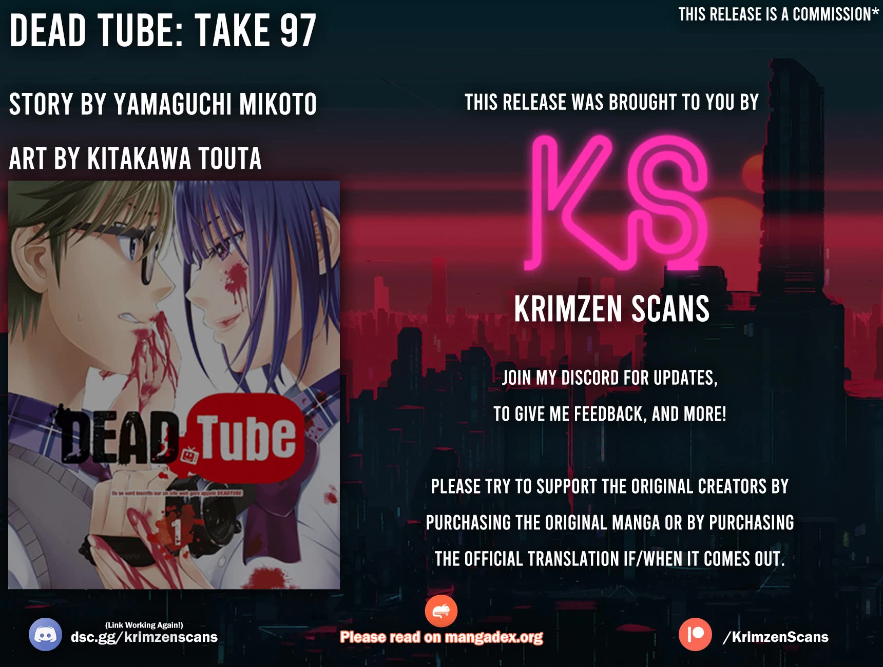 Dead Tube chapter 97 page 1