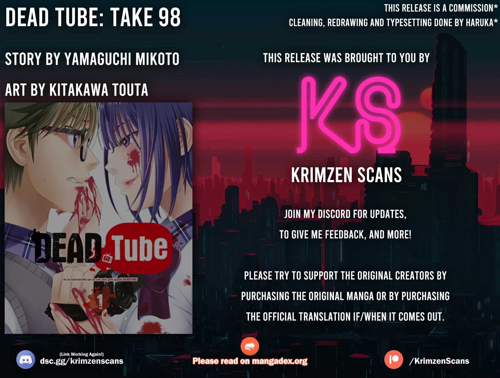 Dead Tube chapter 99 page 1