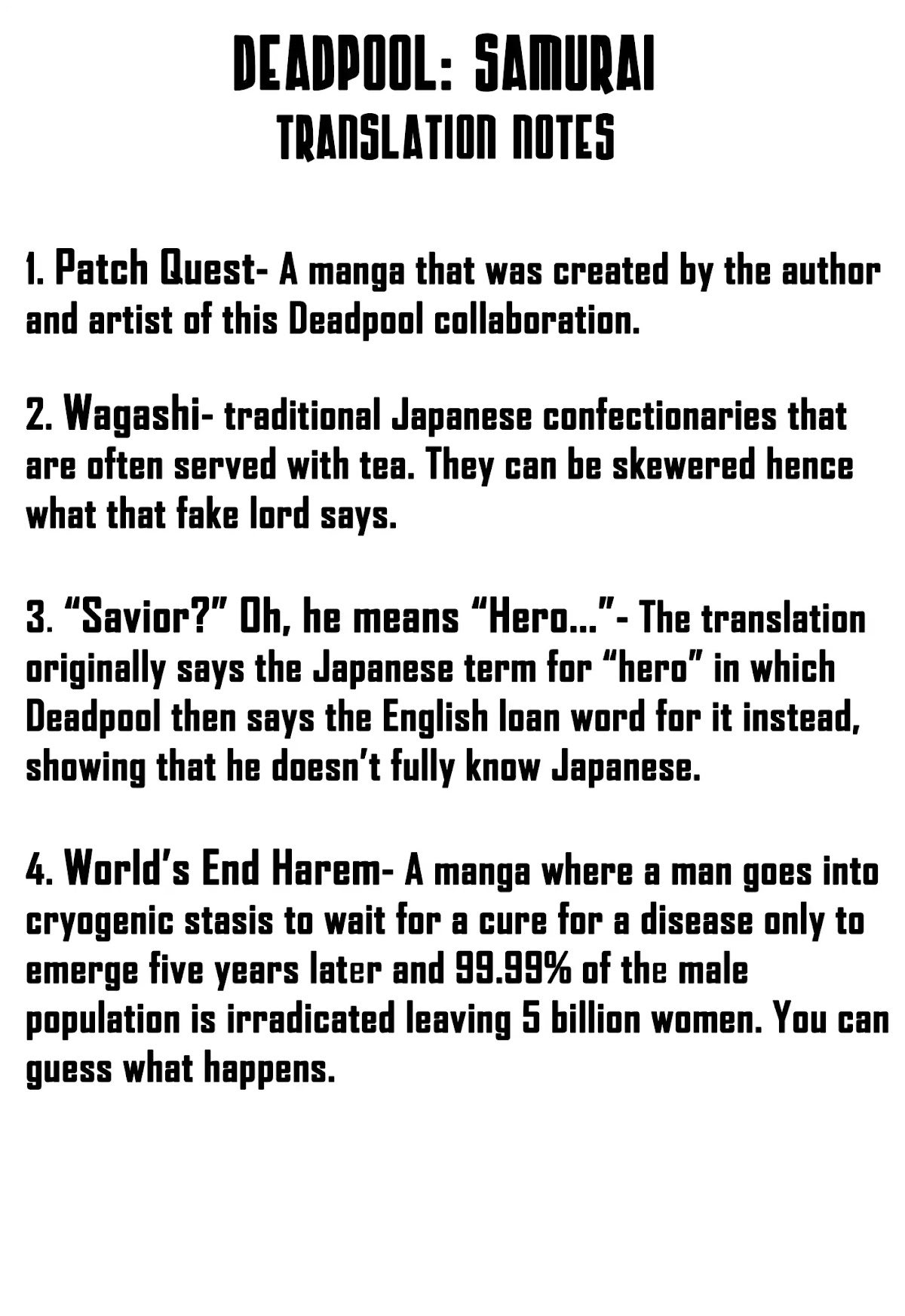 Deadpool: Samurai chapter 0 page 33