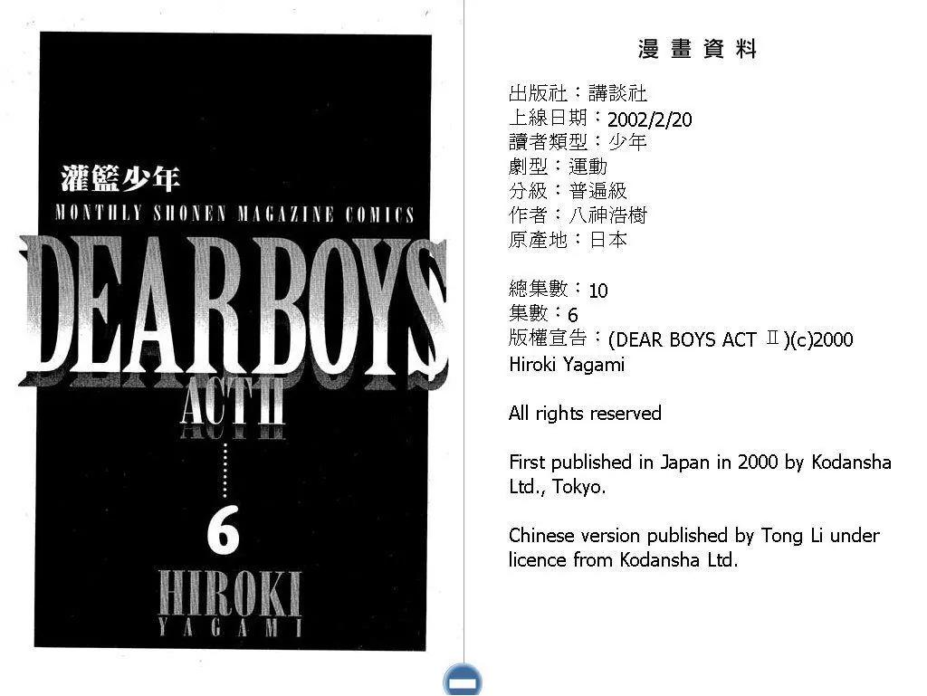 Dear Boys Act II chapter 25 page 2