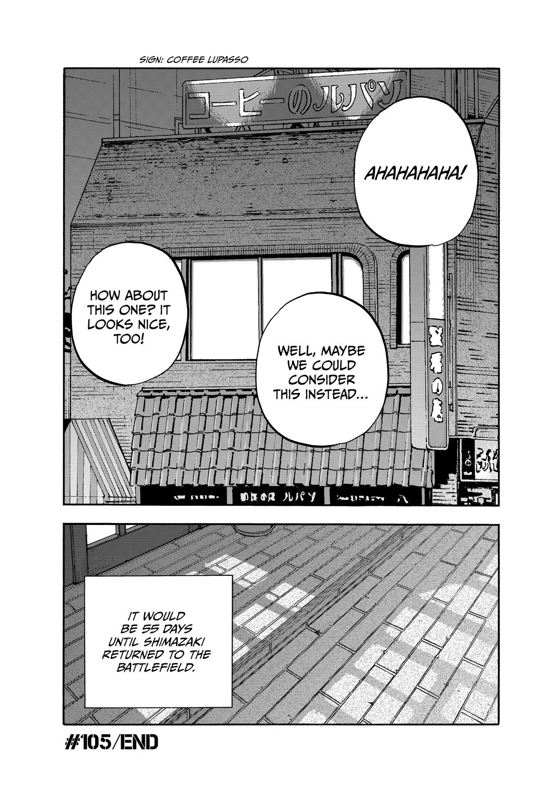 Dear Shimazaki in the Peaceful Land chapter 105 page 18