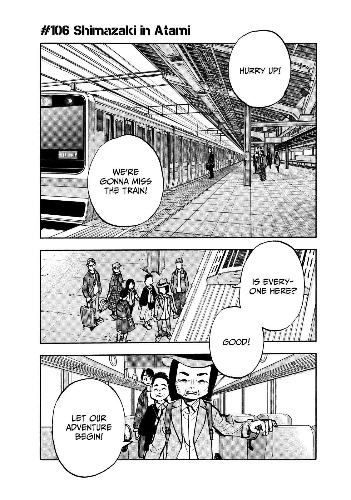 Dear Shimazaki in the Peaceful Land chapter 106 page 1