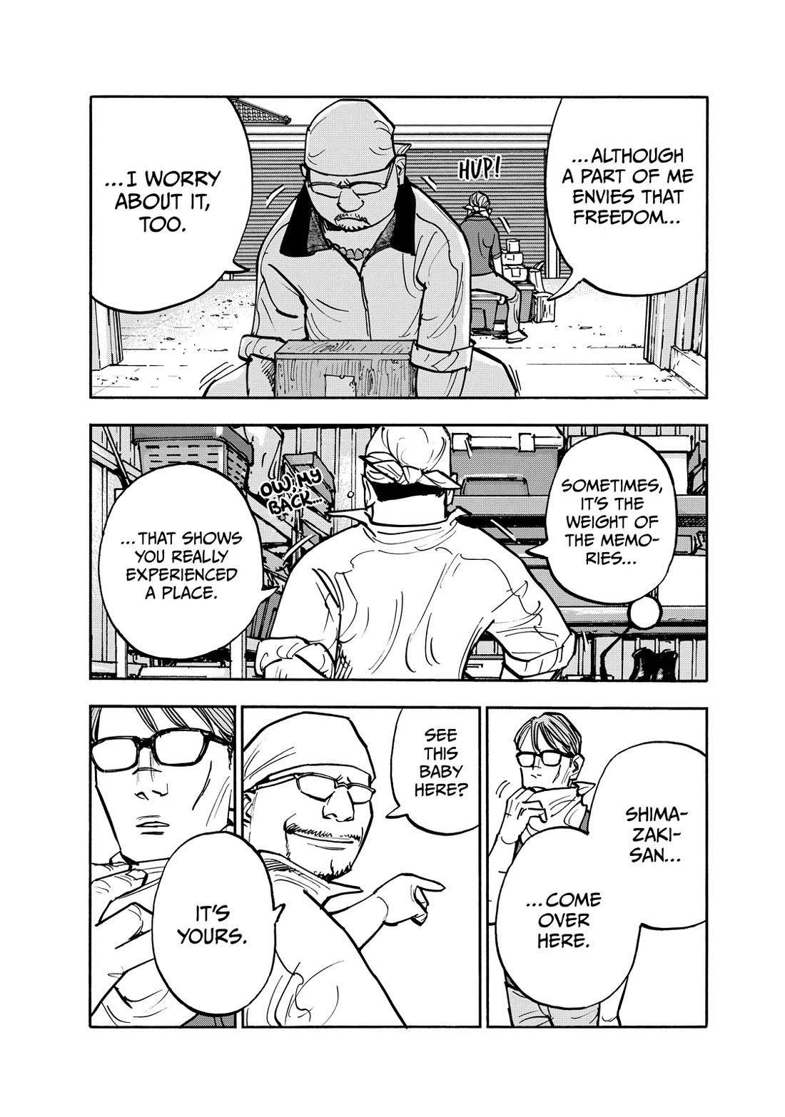 Dear Shimazaki in the Peaceful Land chapter 110 page 17