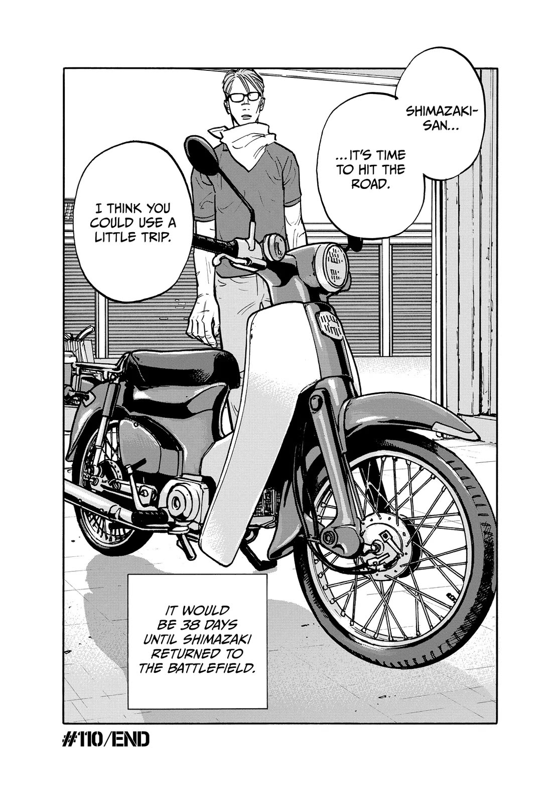 Dear Shimazaki in the Peaceful Land chapter 110 page 18