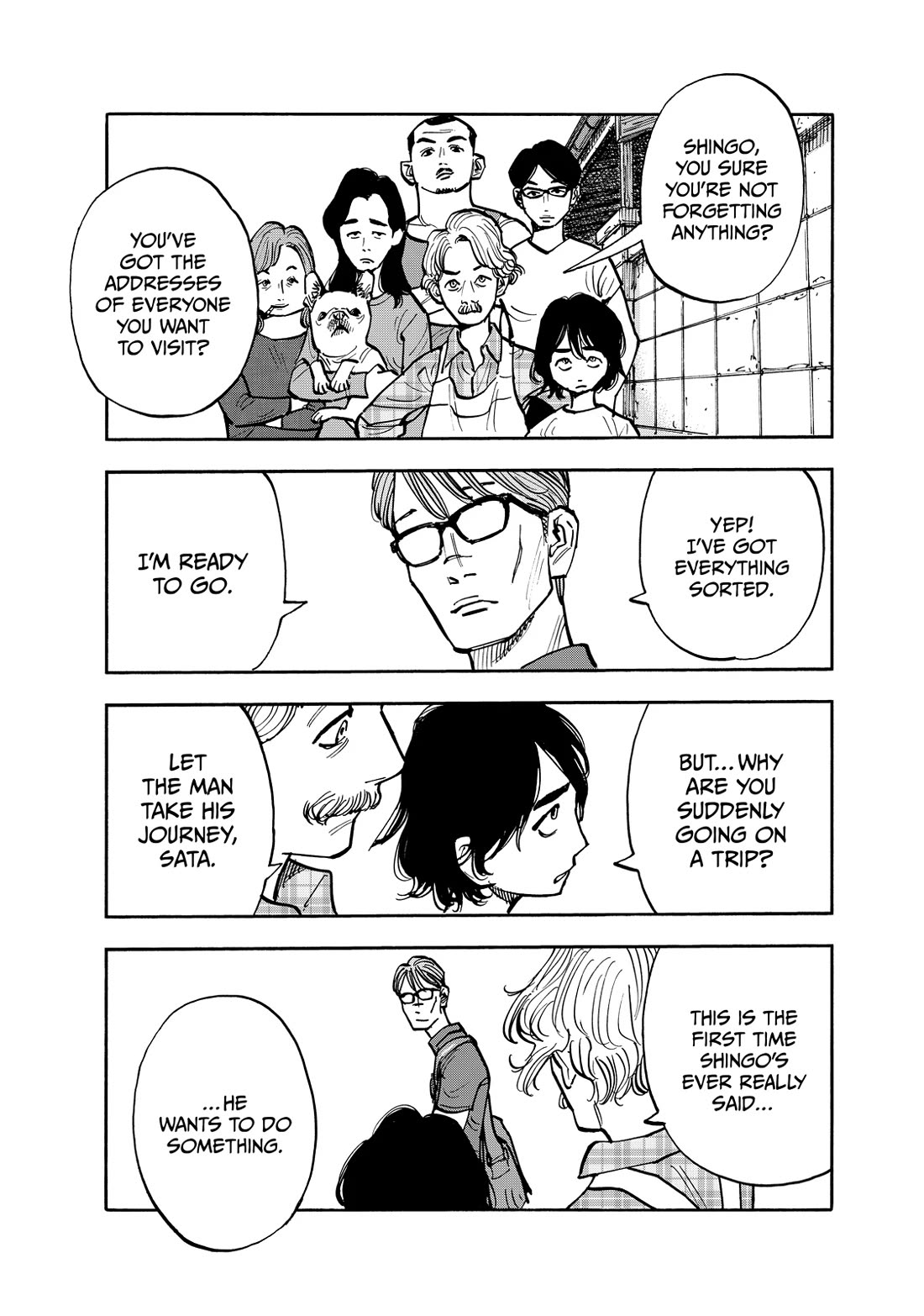 Dear Shimazaki in the Peaceful Land chapter 111 page 1